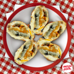 Crostino verdure e Mozzarella