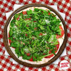 Pizza bresaola e rughetta