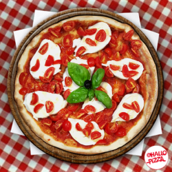 Pizza Bufala e Pomodorini